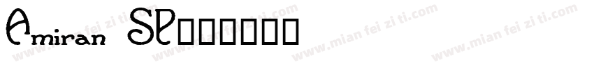 Amiran SP字体转换